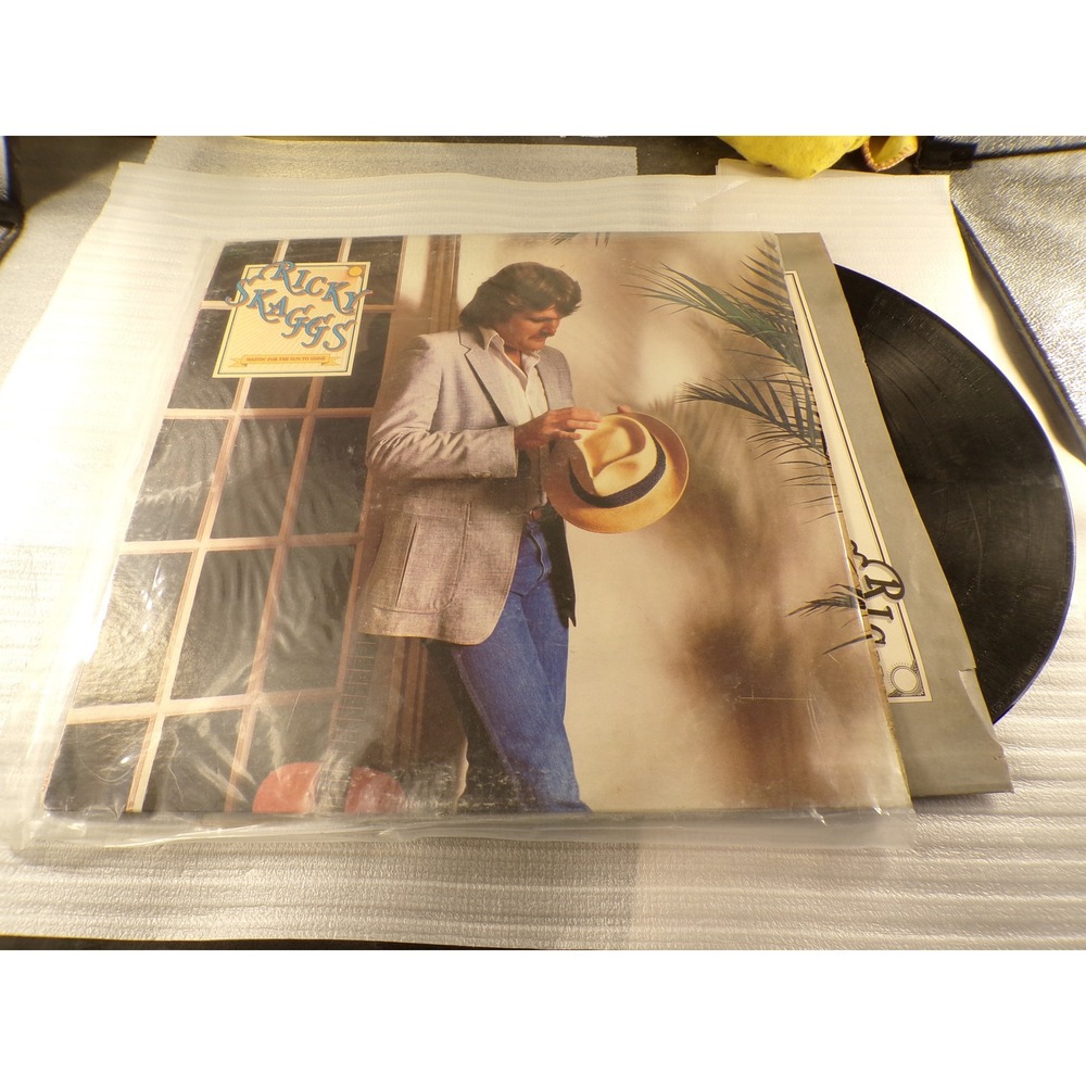 Ricky Skaggs Waitin for the Sun to Shine Vinyl LP 1981 Epic FE 37193 Country